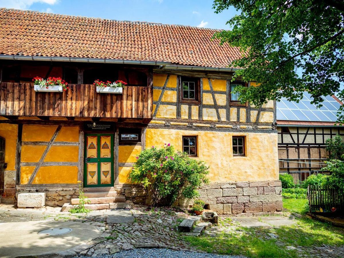 Apartamento Wohnen Im Denkmal Gumperda Exterior foto